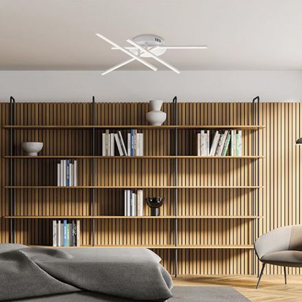 مصباح أنيق من الزجاج والمعدن، صنع في إيطاليا، للديكورات الداخلية الراقية - إدرا Viadurini