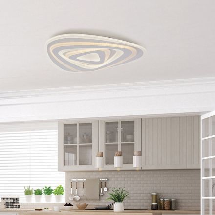 مصباح أنيق من الزجاج والمعدن، صنع في إيطاليا، للديكورات الداخلية الراقية - ريجل Viadurini