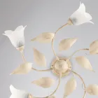 مصباح أنيق من الزجاج والمعدن، صنع في إيطاليا للديكورات الداخلية الراقية – سيريو Viadurini