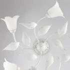 مصباح أنيق من الزجاج والمعدن، صنع في إيطاليا للديكورات الداخلية الراقية – سيريو Viadurini