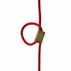 مصباح من خشب الزان والسيراميك المعلق صنع في إيطاليا آسيا Viadurini