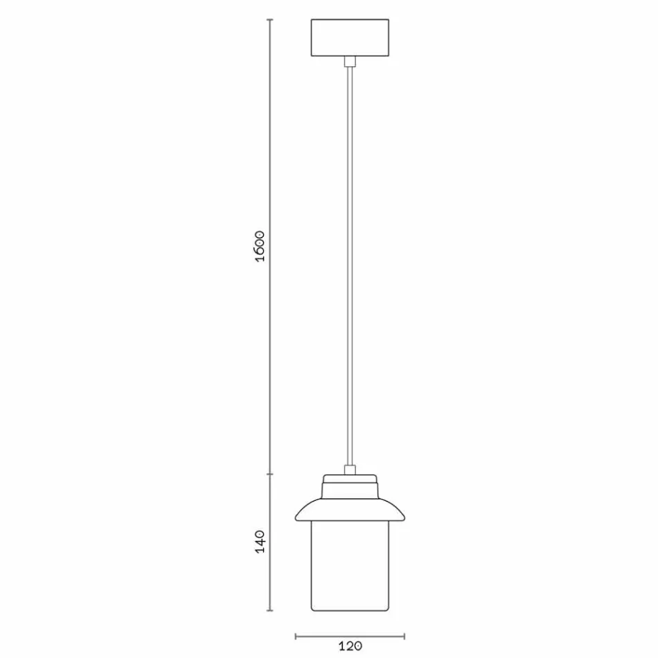 مصباح معلق حديث من السيراميك الملون صنع في إيطاليا آسيا Viadurini