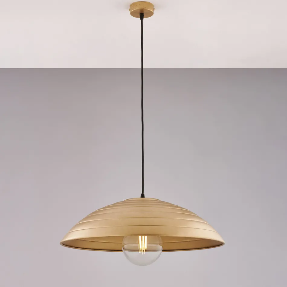 مصباح عصري من الزجاج والمعدن، صنع في إيطاليا، مثالي لأي غرفة - سيغنوس Viadurini