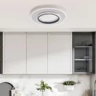 مصباح عصري من الزجاج والمعدن، صنع في إيطاليا، مثالي لأي غرفة - بافو Viadurini