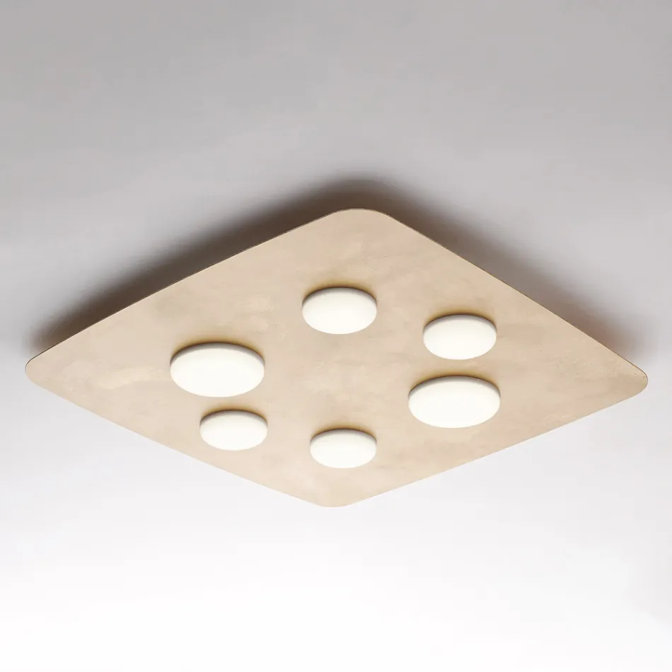 مصباح عصري من الزجاج والمعدن لإضفاء لمسة أنيقة على ديكور منزلك – كيبلر Viadurini