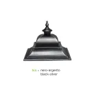 مصباح خارجي عتيق من الألومنيوم والزجاج صنع في إيطاليا - بوناريا Viadurini