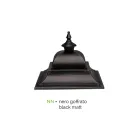 مصباح تعليق خارجي من الألومنيوم والزجاج صنع في إيطاليا - بوناريا Viadurini