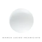 مصباح معلق مصنوع يدويًا من زجاج البندقية الأبيض المنفوخ - سنو Viadurini