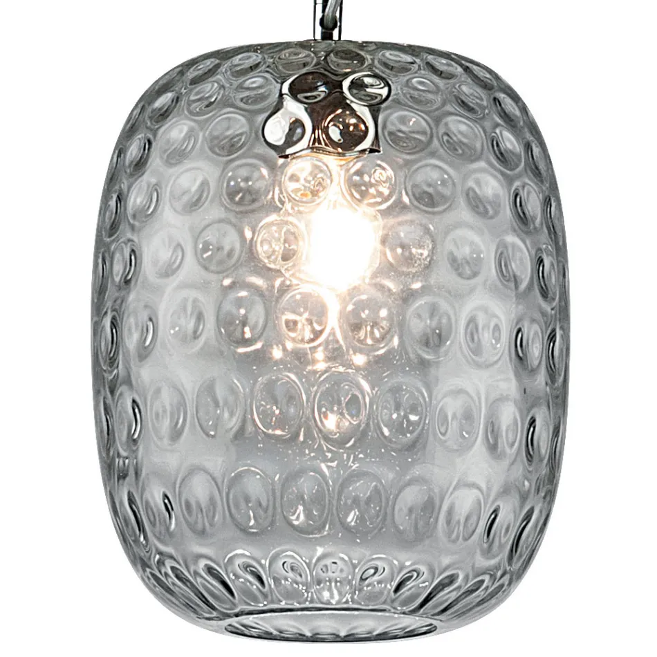 مصباح معلق مصنوع يدويًا من زجاج البندقية المنفوخ - كلوي بالوتون Viadurini