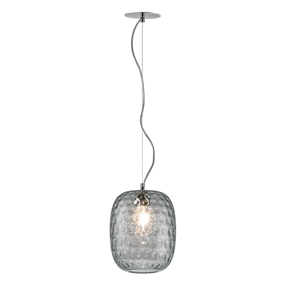 مصباح معلق مصنوع يدويًا من زجاج البندقية المنفوخ - كلوي بالوتون Viadurini