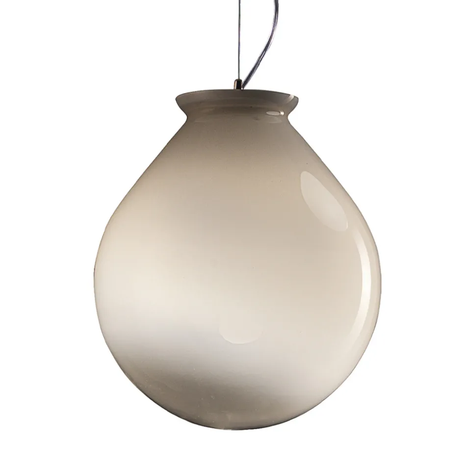 مصباح معلق من زجاج البندقية المنفوخ يدويًا - بالون Viadurini