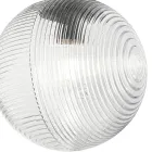 ثريا بستة مصابيح من الزجاج المنفوخ على شكل كرة، صنع في إيطاليا - بريلا Viadurini