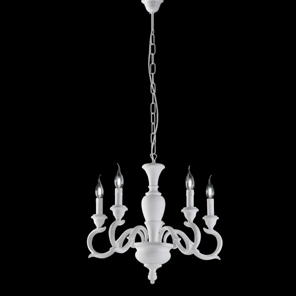 ثريا خشبية مصنوعة في إيطاليا لتزيين الديكور الداخلي - فلورنسا Viadurini