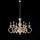 ثريا خشبية مصنوعة في إيطاليا لتزيين الديكور الداخلي - فلورنسا Viadurini