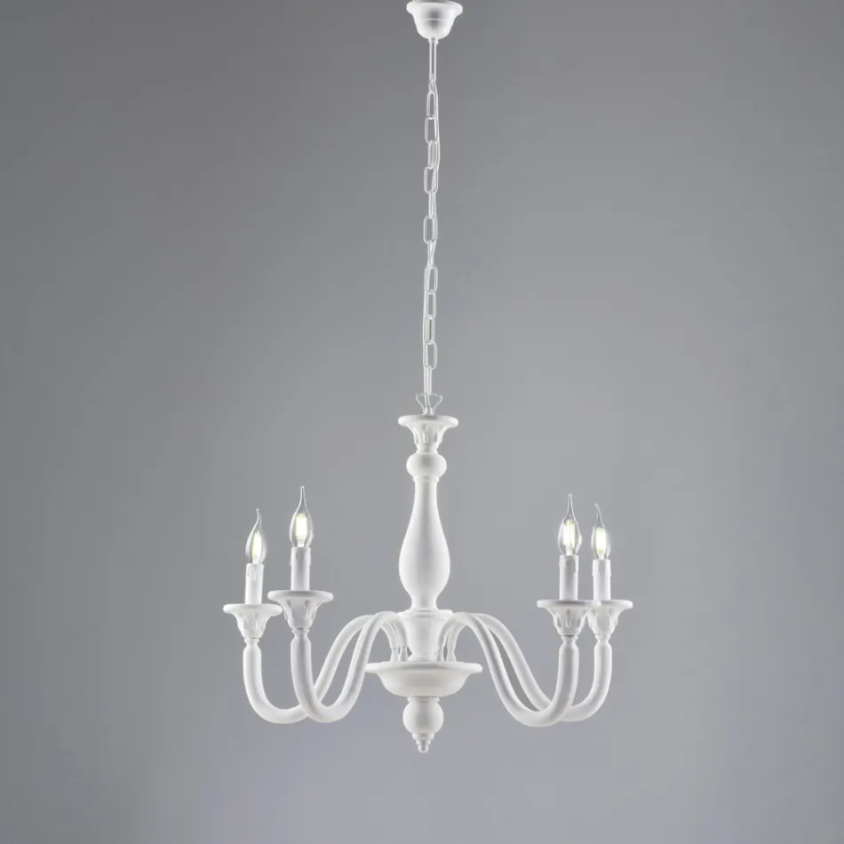 ثريا خشبية إيطالية الصنع لتزيين الديكور الداخلي - سيينا Viadurini