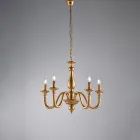 ثريا خشبية إيطالية الصنع لتزيين الديكور الداخلي - سيينا Viadurini