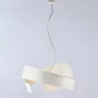 أستيرويد: ثريا مصنوعة من المعدن الأسود والزجاج للمساحات الحديثة. Viadurini