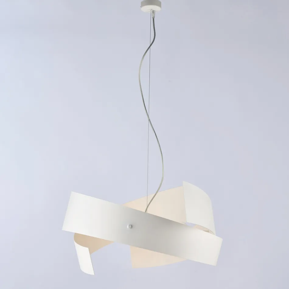 أستيرويد: ثريا مصنوعة من المعدن الأسود والزجاج للمساحات الحديثة. Viadurini