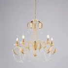 ثريا معدنية لإضفاء إشراقة ودفء على الديكورات الداخلية - بيرلا Viadurini