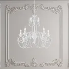 ثريا معدنية لإضفاء إشراقة ودفء على الديكورات الداخلية - بيرلا Viadurini