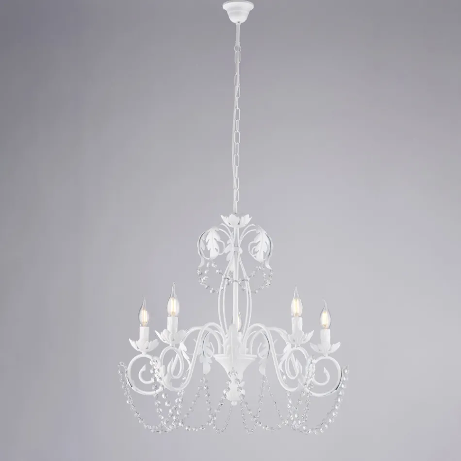 ثريا معدنية لإضفاء إشراقة ودفء على الديكورات الداخلية - بيرلا Viadurini