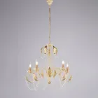 ثريا معدنية لإضفاء إشراقة ودفء على الديكورات الداخلية - بيرلا Viadurini