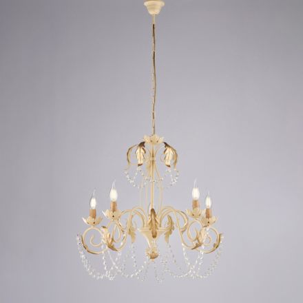 ثريا معدنية لإضفاء إشراقة ودفء على الديكورات الداخلية - بيرلا Viadurini