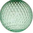 ثريا زجاجية منفوخة ملونة ومزخرفة بالبالوتون - جنية Viadurini