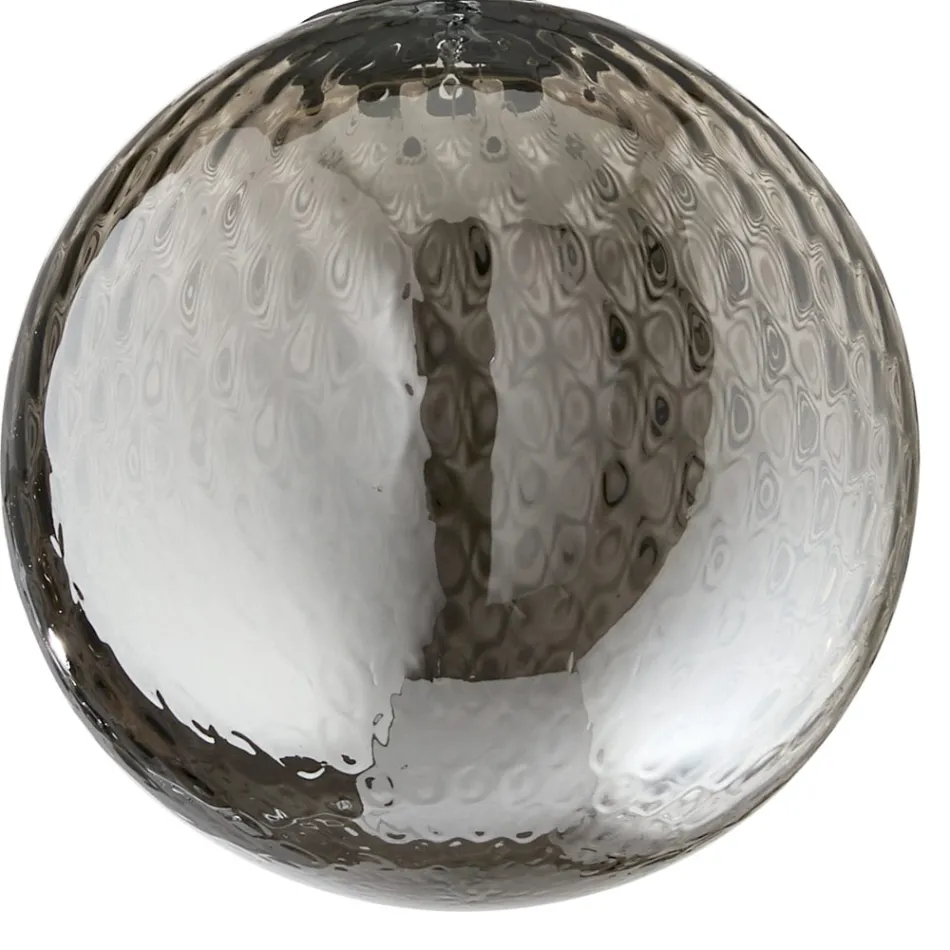 ثريا زجاجية منفوخة ملونة ومزخرفة بالبالوتون - جنية Viadurini