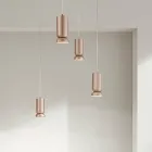 ثريا حديثة من الألومنيوم المطلي بالمسحوق مع كابل قابل للتعديل - بوكسوس Viadurini