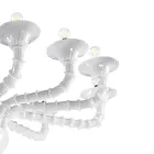 ثريا كلاسيكية الطراز من الزجاج الفينيسي المنفوخ يدويًا - فانيتي Viadurini