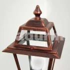 إنارة الشوارع المنخفضة للأماكن الخارجية المصنوعة من الألومنيوم في إيطاليا، كريستل Viadurini