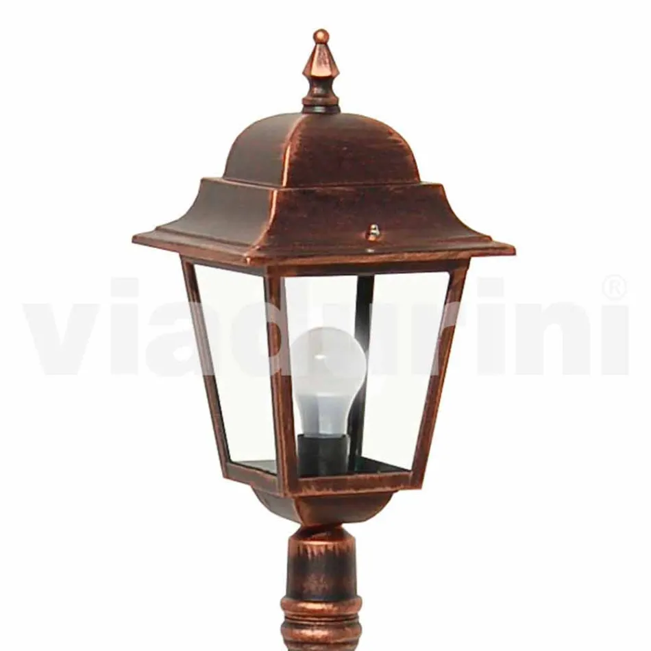 مصباح خارجي منخفض الألومنيوم مصنوع في إيطاليا، أكويلينا Viadurini