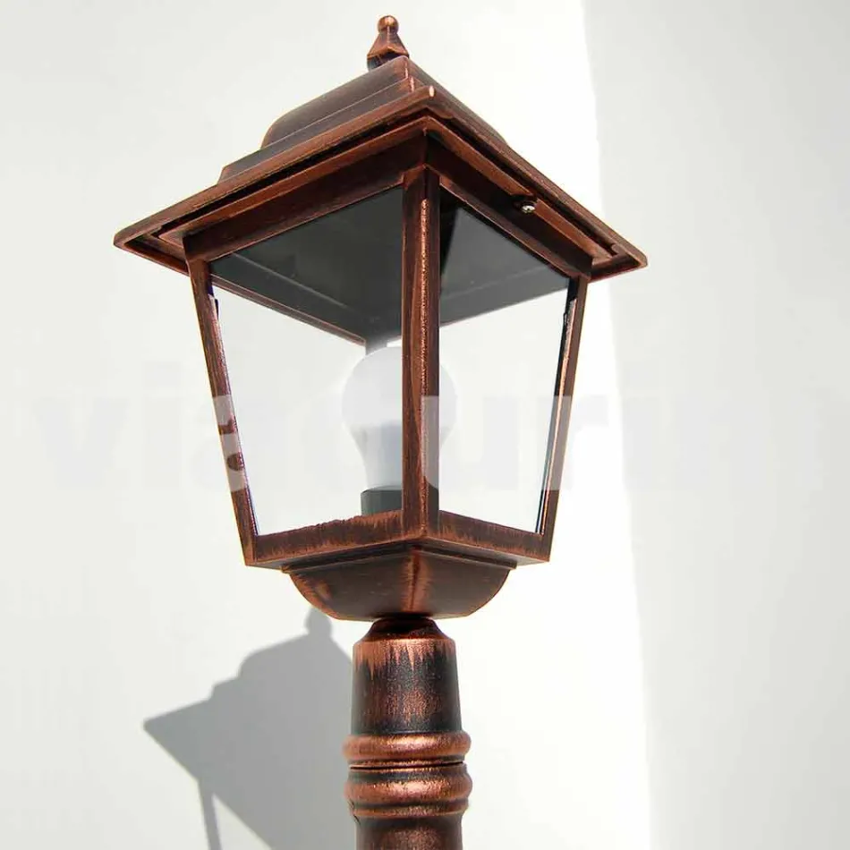 مصباح خارجي منخفض الألومنيوم مصنوع في إيطاليا، أكويلينا Viadurini