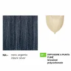 عمود إنارة خارجي من الألومنيوم المصبوب مصنوع في إيطاليا، أنوسكا Viadurini