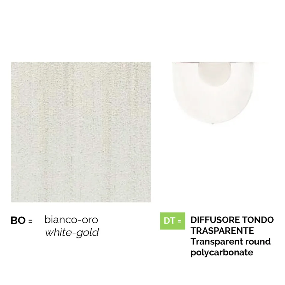 مصباح حديقة من الألومنيوم الأبيض مزود بضوء واحد، تم إنتاجه في إيطاليا، أنوسكا Viadurini