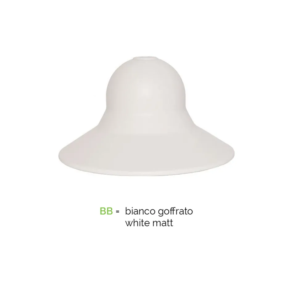 مصباح حديقة عتيق بمصباحين من الألومنيوم صنع في إيطاليا - كاساندرا Viadurini