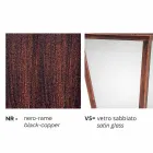 عمود إنارة خارجي من الألومنيوم المصبوب المصنوع في إيطاليا، كريستل Viadurini