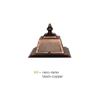 عمود إنارة عتيق بمصباحين من الألومنيوم والزجاج، صنع في إيطاليا - دوروتي Viadurini