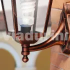 فانوس حائط للحديقة من الألومنيوم صنع في إيطاليا، أكويلينا Viadurini