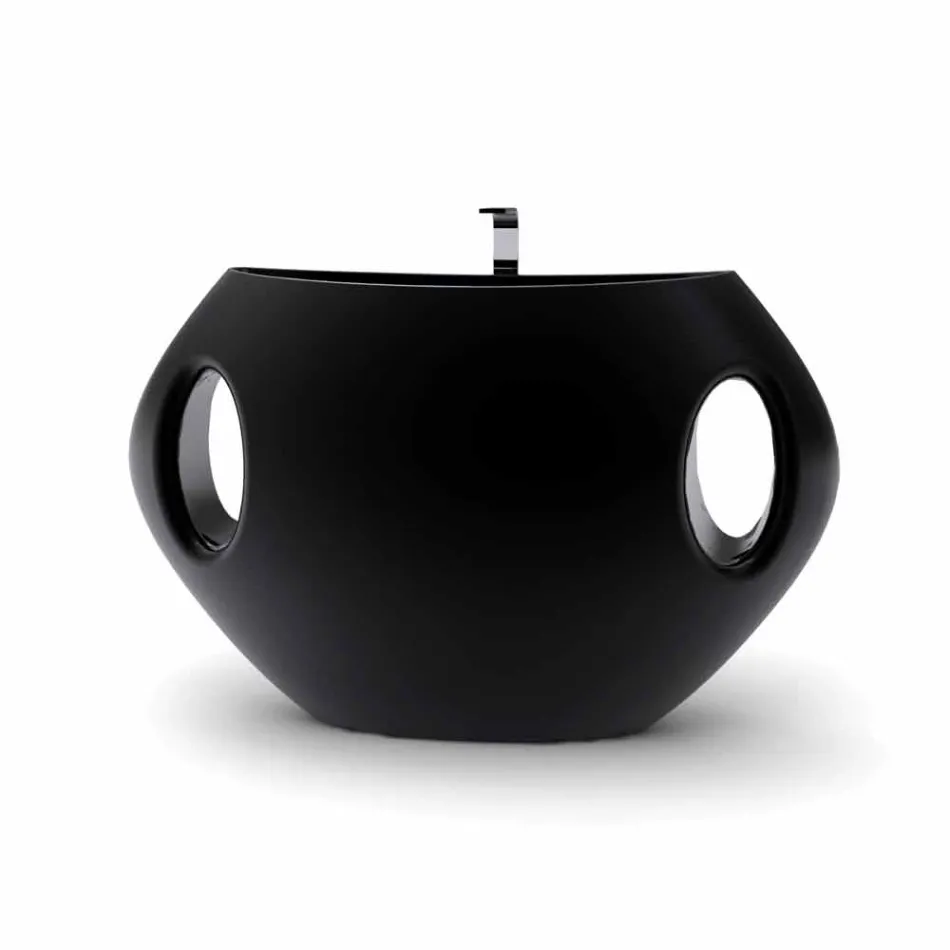 حوض غسيل بتصميم حديث على شكل عمود من باندورا صنع في إيطاليا Viadurini