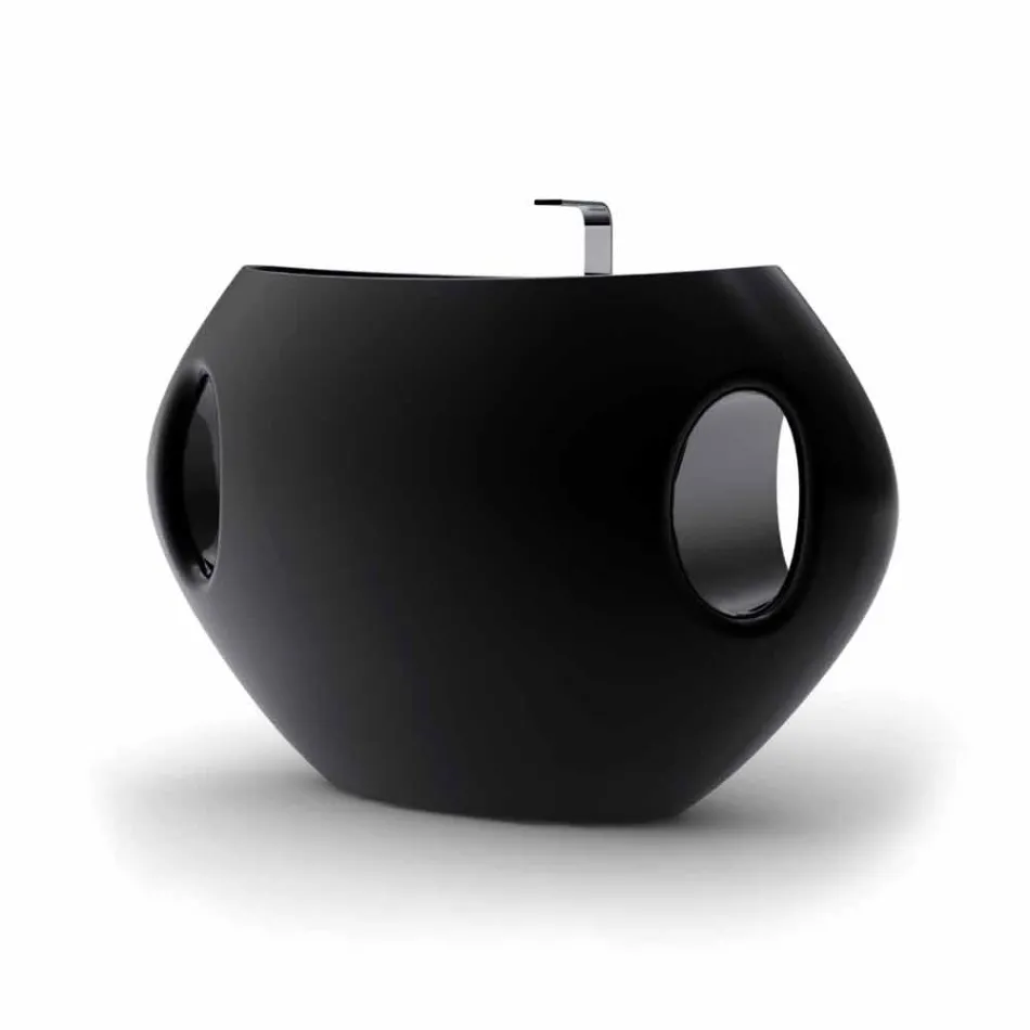 حوض غسيل بتصميم حديث على شكل عمود من باندورا صنع في إيطاليا Viadurini