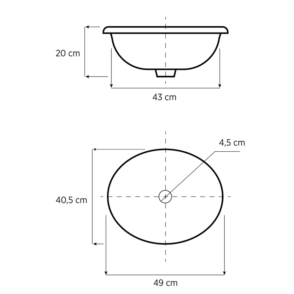 حوض غسيل مدمج مزخرف من طين النار والذهب عيار 24 قيراطًا مصنوع في إيطاليا، أوتيس Viadurini