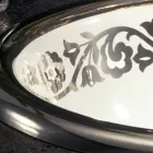 حوض مدمج على الطراز الباروكي مصنوع من طين النار في إيطاليا، أوتيس Viadurini