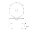 حوض غسيل مصنوع من الطين الحراري - صنع في إيطاليا - دييغو Viadurini
