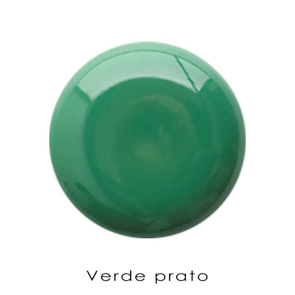 حوض غسيل حمام معلق باللون الأبيض والسيراميك الملون 42 سم - ميريديانو Viadurini