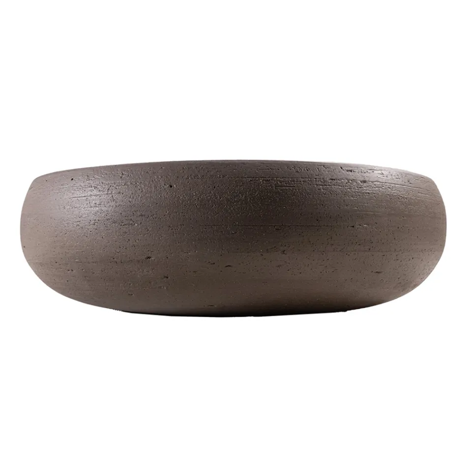 حوض غسيل حمام من الطين الحراري، صنع في إيطاليا - دييغو Viadurini