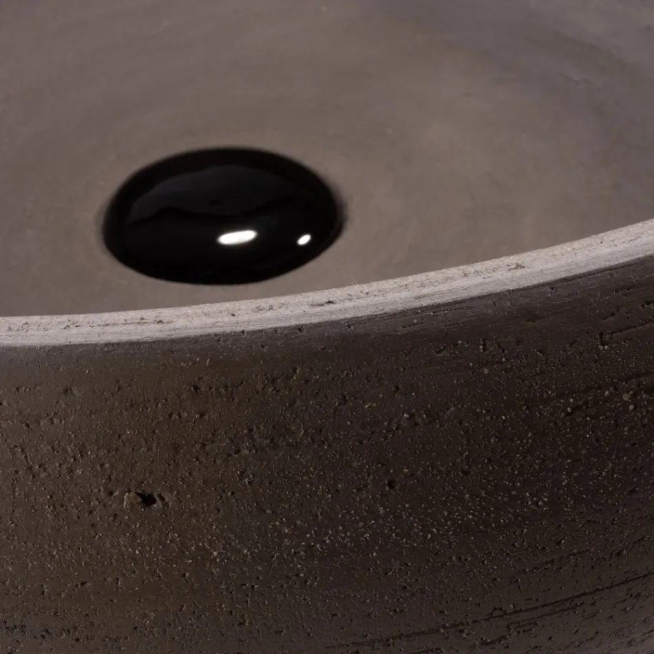 حوض غسيل حمام من الطين الحراري، صنع في إيطاليا - دييغو Viadurini