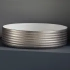 حوض حمام من الخزف الحجري المصنوع يدويًا في إيطاليا - دارتس Viadurini