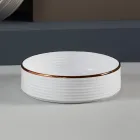 حوض حمام من الخزف الحجري المصنوع يدويًا في إيطاليا - دارتس Viadurini